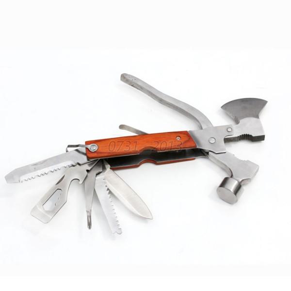 Folding Multi Tool Hammer Axe Pliers Knife Pliers Screwdriver Tool Set